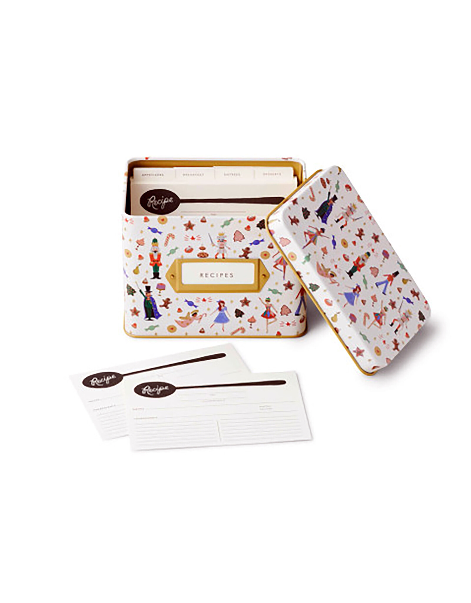 Rifle Paper Co. Nutcracker Recipe Tin