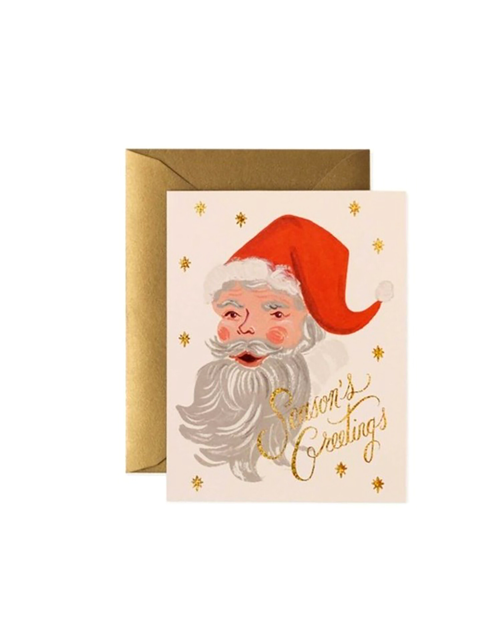Rifle Paper Co. Greetings From Santa A2 Christmas Card