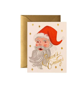 Rifle Paper Co. Greetings From Santa A2 Christmas Card