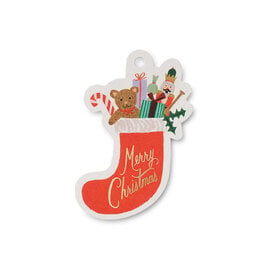 Rifle Paper Co. Nutcracker Stocking Pack of 8 Gift Tags