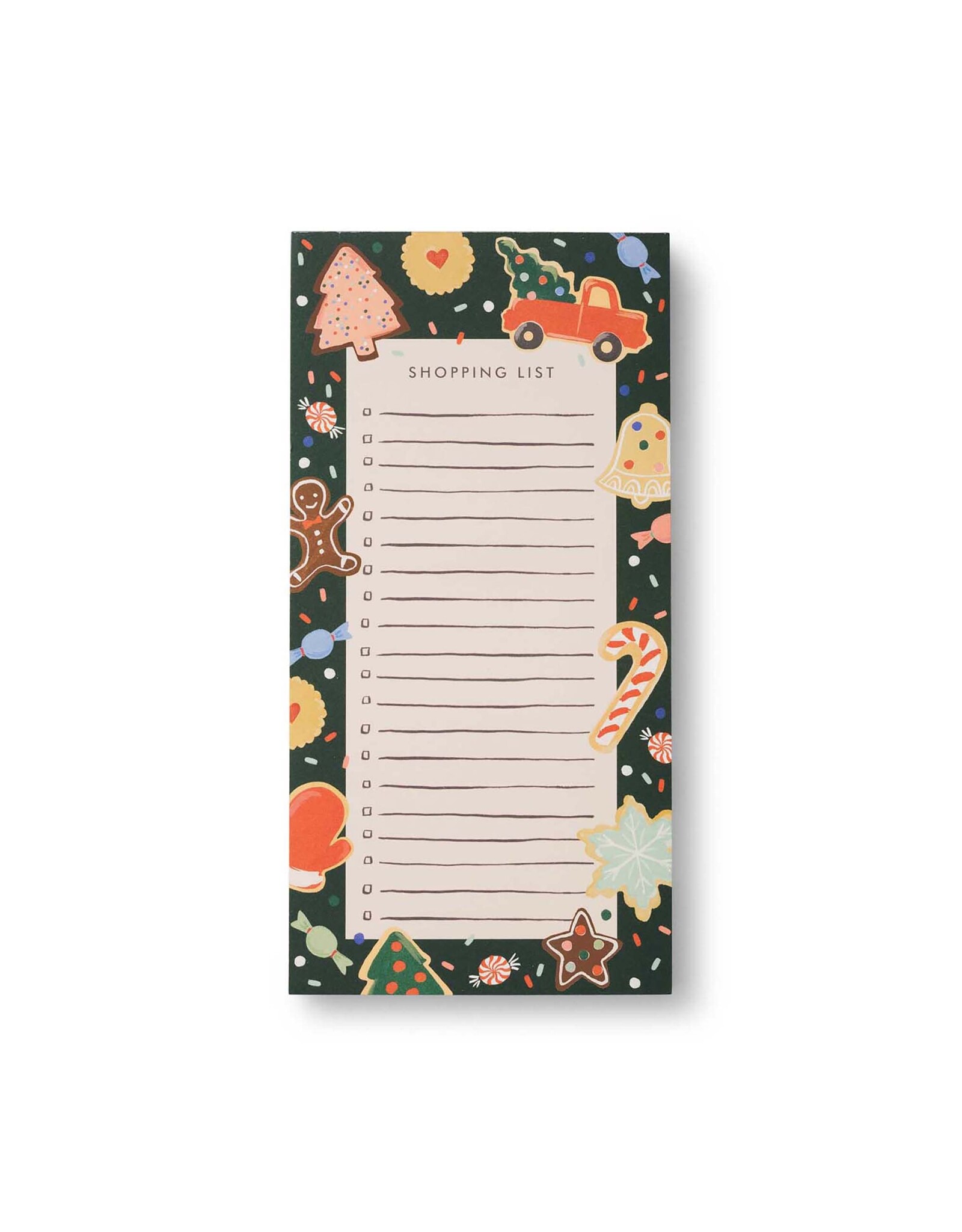 Rifle Paper Co. Christmas Cookies Market Pad