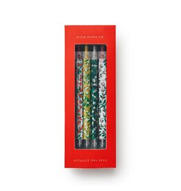 Rifle Paper Co. Mistletoe Metallic Gel Pen Set