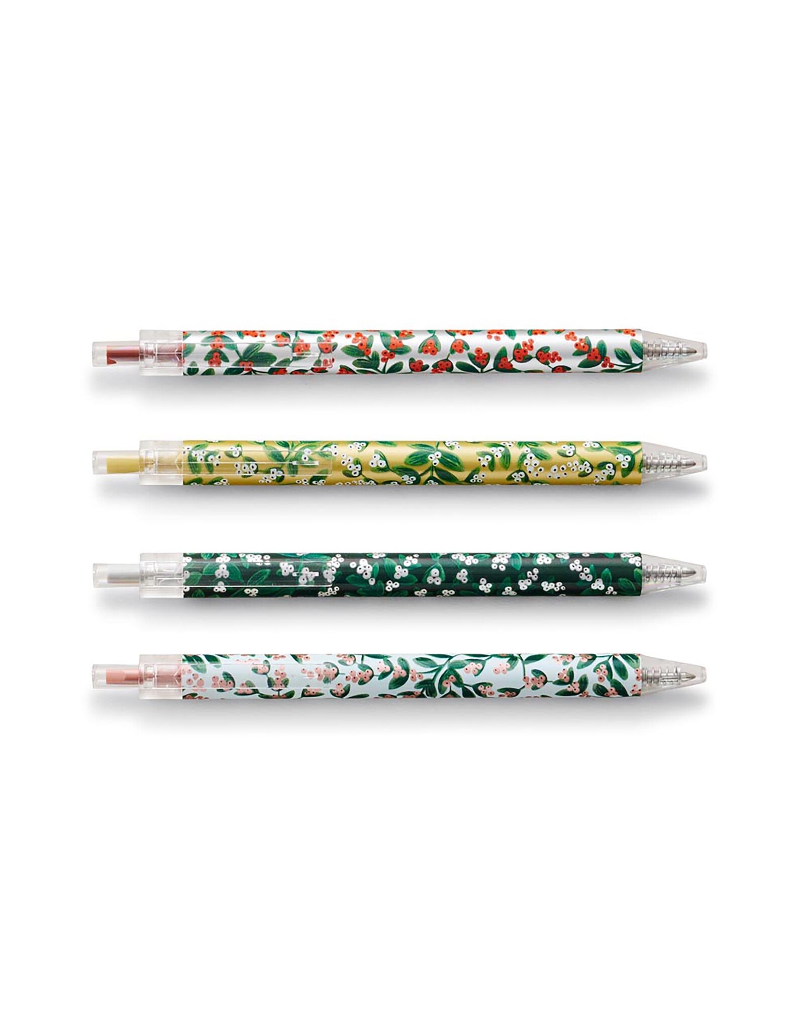 Rifle Paper Co. Mistletoe Metallic Gel Pen Set