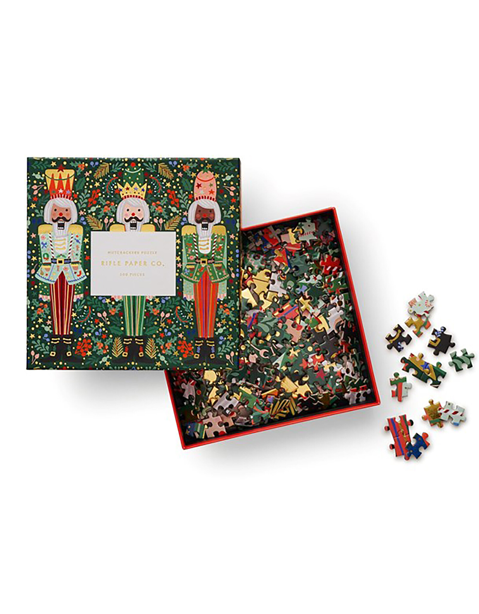 Rifle Paper Co. Nutcracker Brigade Jigsaw Puzzle 500pc