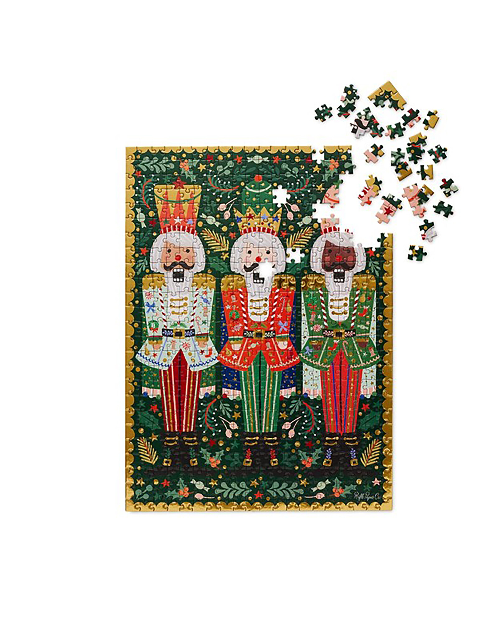 Rifle Paper Co. Nutcracker Brigade Jigsaw Puzzle 500pc