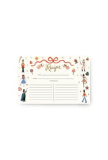 Rifle Paper Co. Nutcracker Holiday Recipe Cards Set of 12