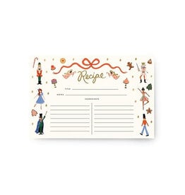 Rifle Paper Co. Nutcracker Holiday Recipe Cards Set of 12