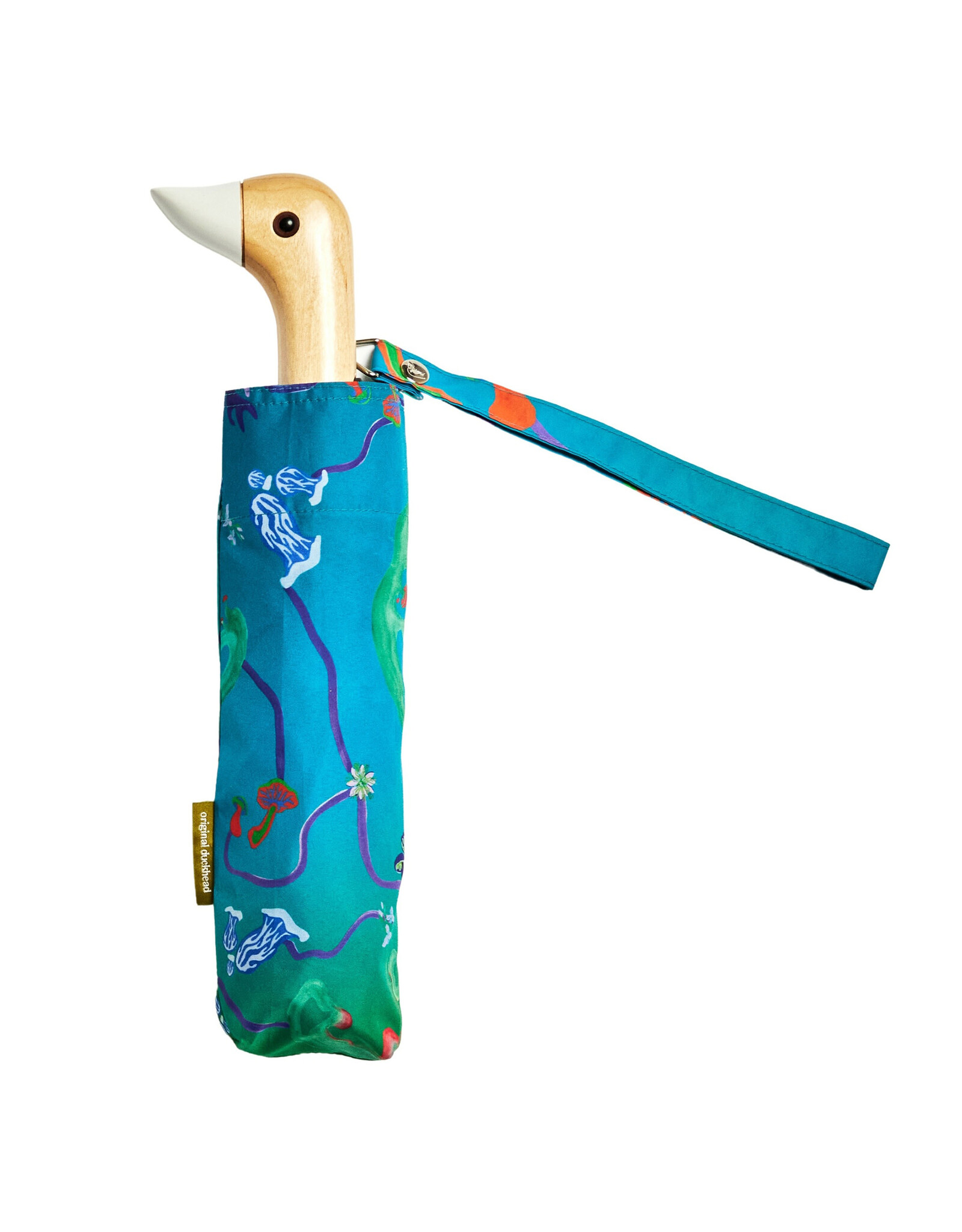 Original Duckhead Aqua Fungi Compact Eco-Friendly Wind Resistant Duckhead Umbrella