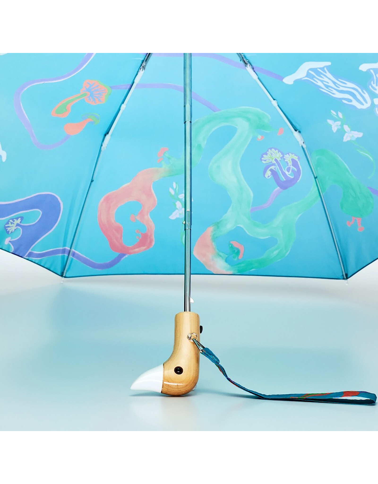 Original Duckhead Aqua Fungi Compact Eco-Friendly Wind Resistant Duckhead Umbrella