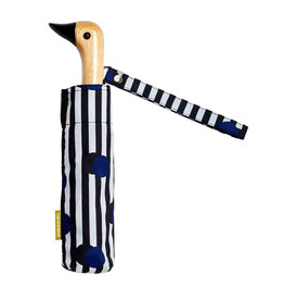 Original Duckhead Polkastripe Compact Sustainable Duckhead Umbrella