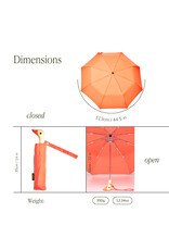 Original Duckhead Peach Compact Eco-Friendly Duckhead Umbrella