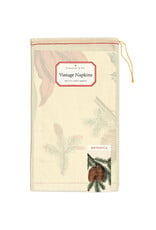 Cavallini Papers & Co. Christmas Botanica Vintage Napkins Set-4