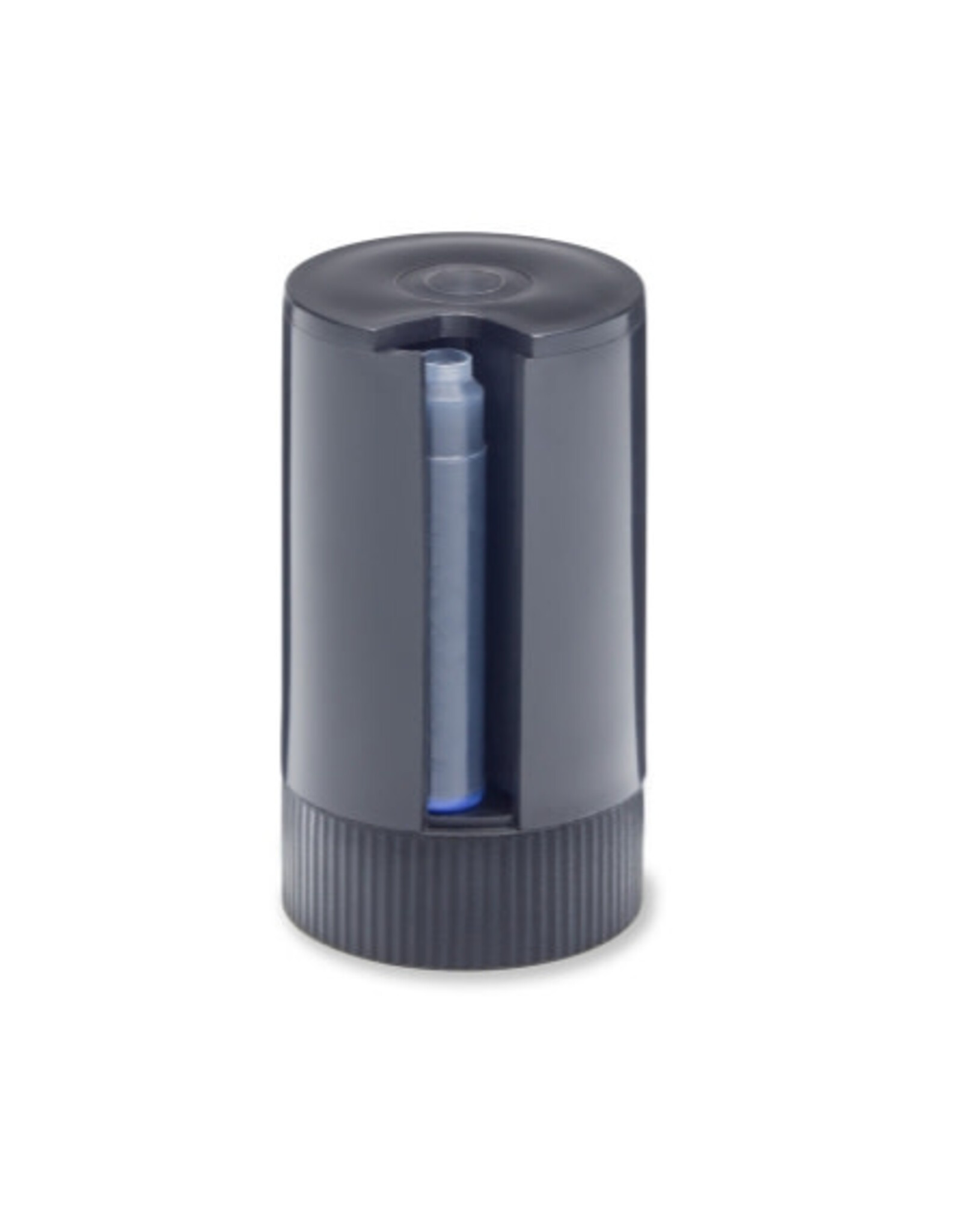 Kaweco Dispenser Twist and Out Black with 8 Blue Cartridges