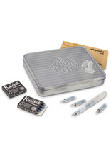 Kaweco Frosted Coconut Calligraphy Set With Tin