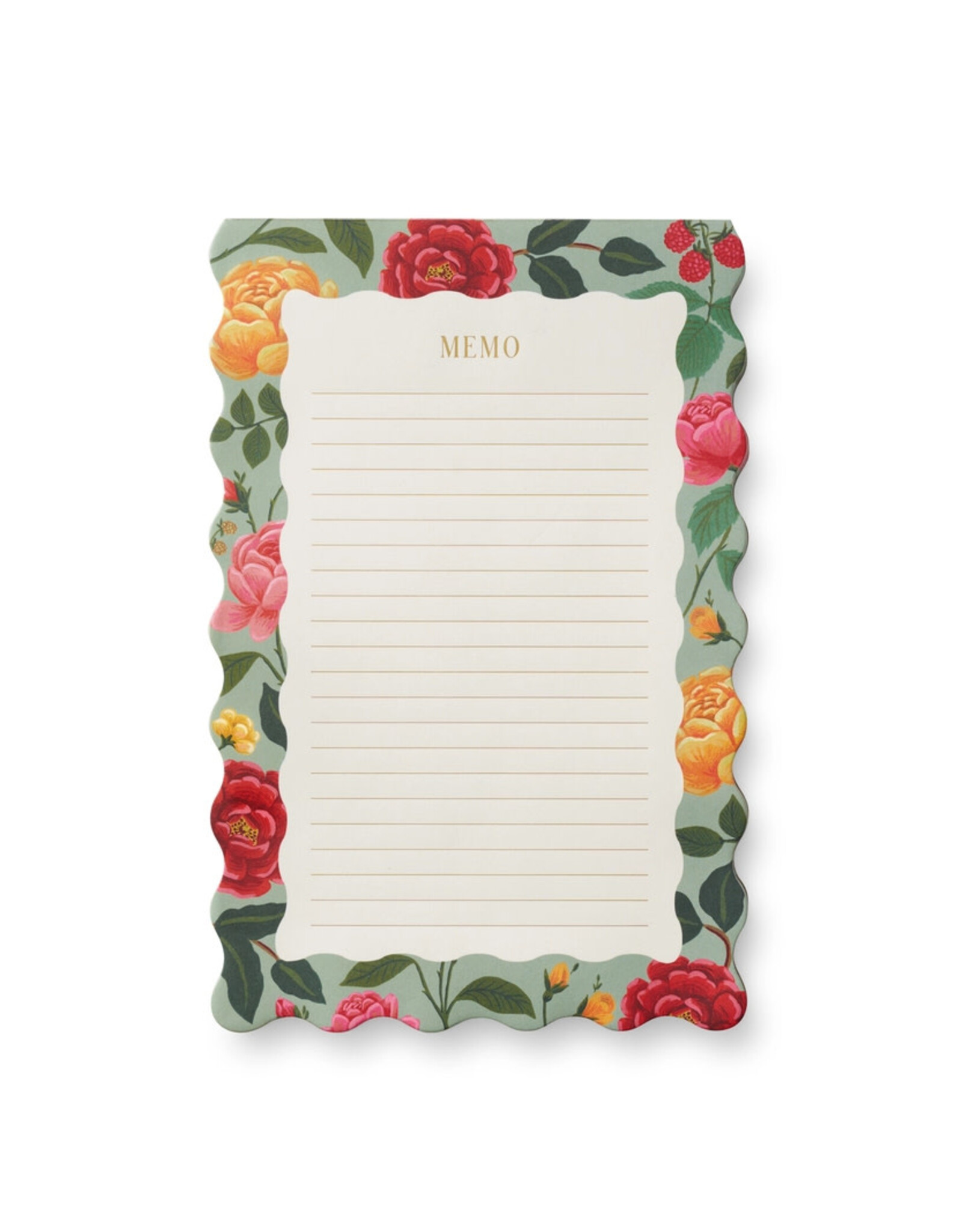 Rifle Paper Co. Roses Memo Notepad