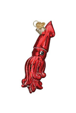 Old World Christmas Red Squid Ornament