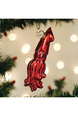Old World Christmas Red Squid Ornament
