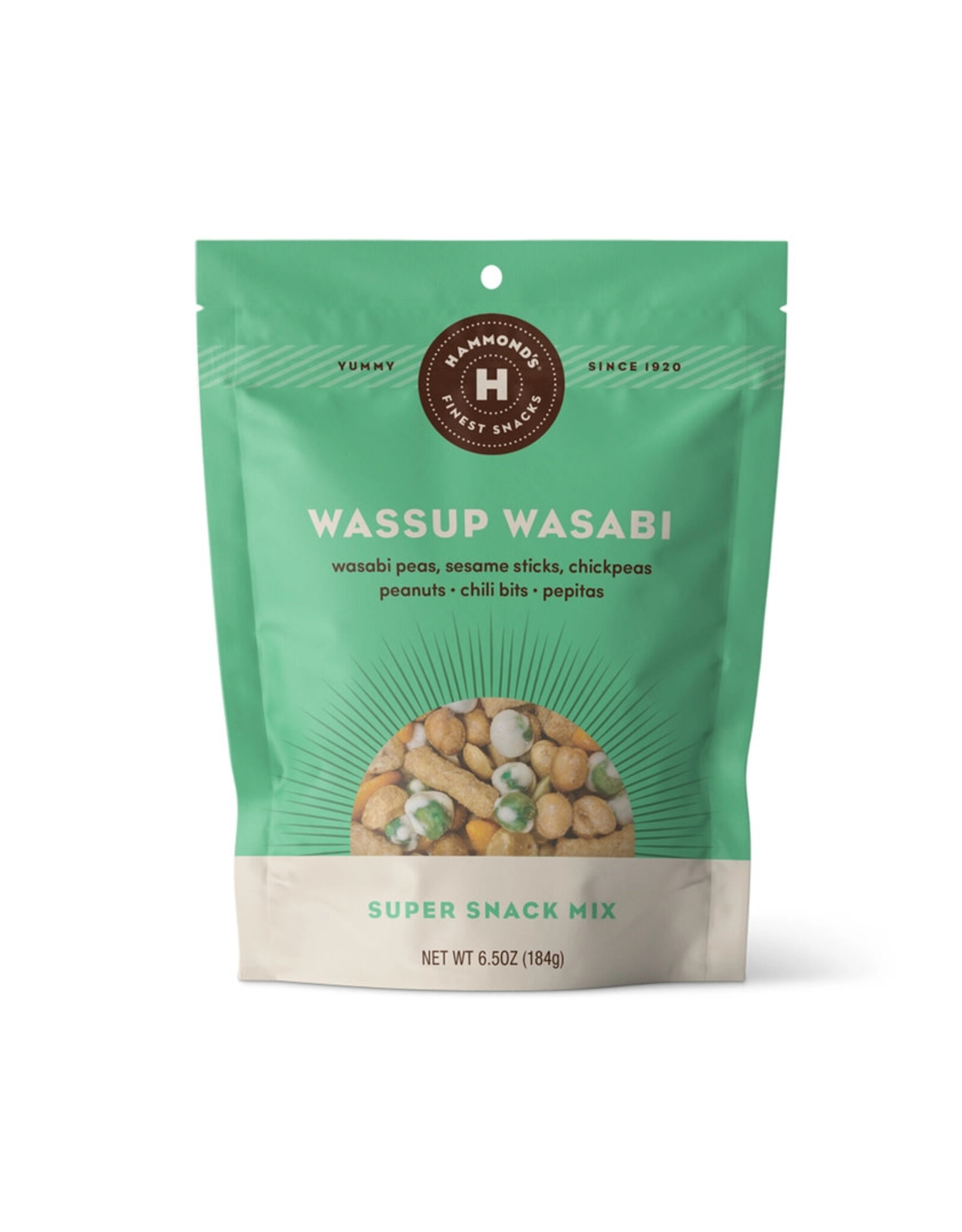 Hammond's Candies Snack Mixes Wassup Wasabi
