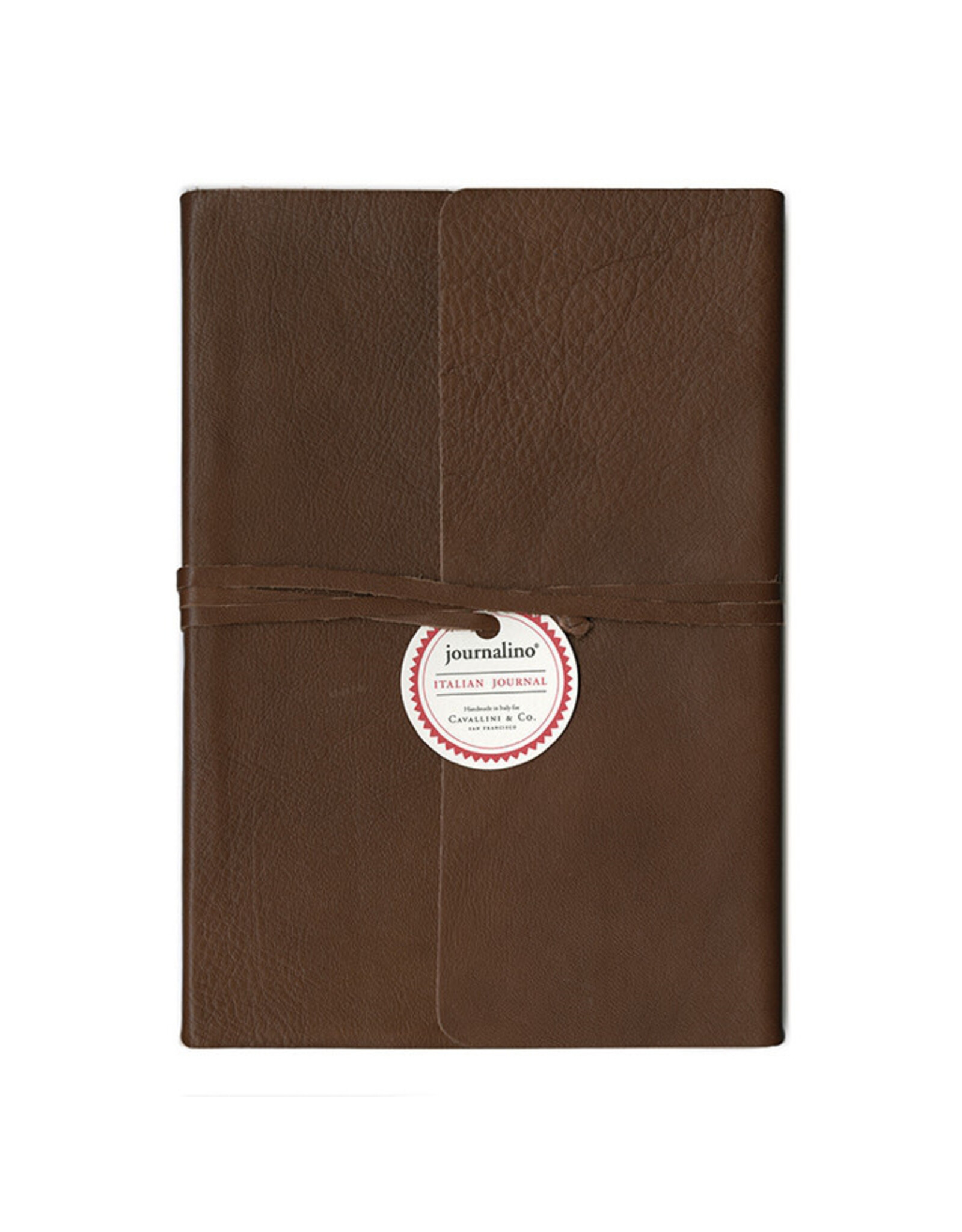 Cavallini Papers & Co. Brown Leather Journalino Slim 5 x 7
