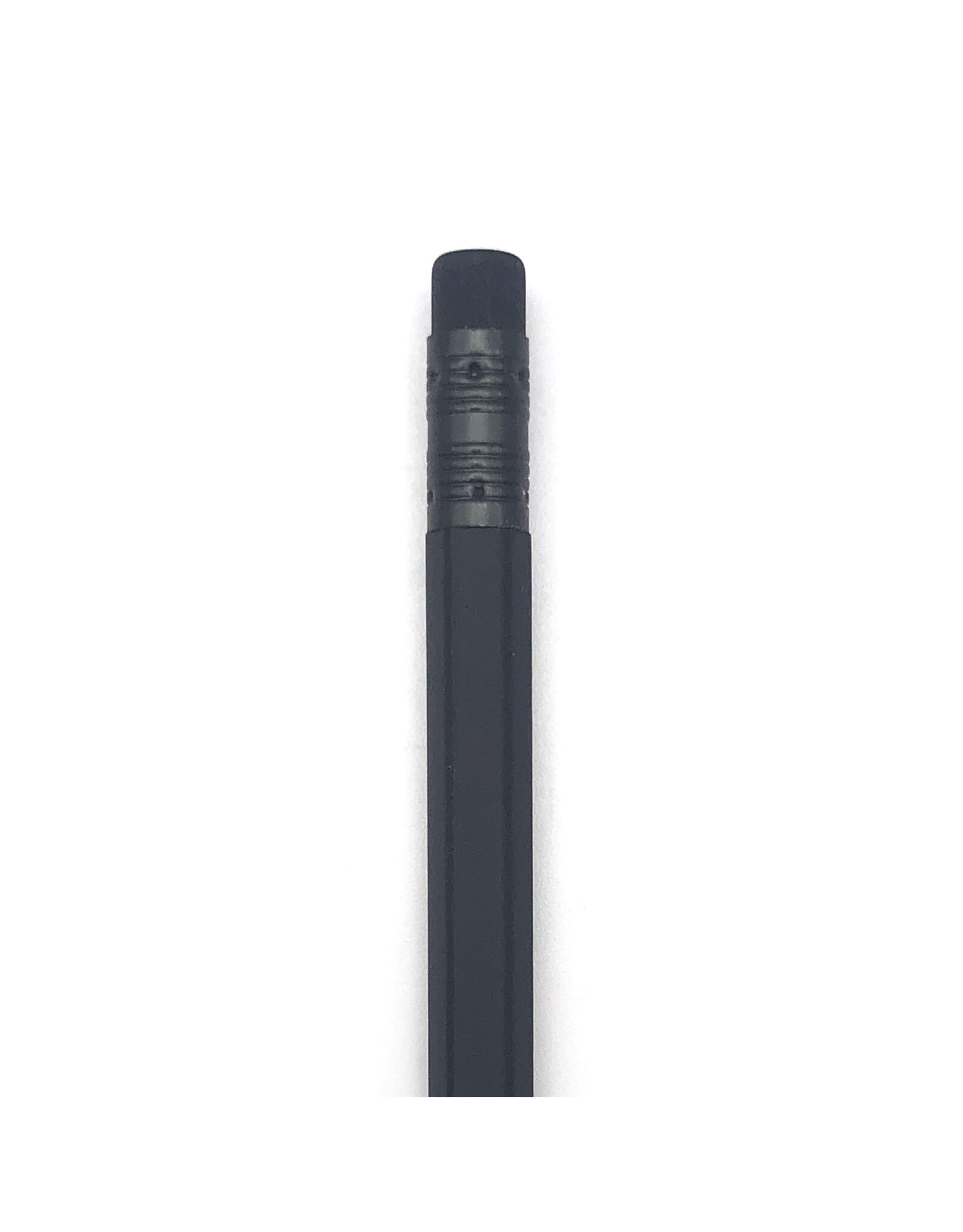 Eyeball Black in Black Hexagon HB Pencil with Eraser