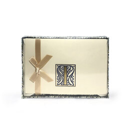 Rossi I Initial Notecards Box of 10 with Lined Envelopes