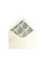 Rossi F Initial Notecards Box of 10 with Lined Envelopes