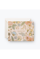 Rifle Paper Co. Colette Thank You A2 Boxed Set of 8 Cards
