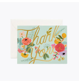 Rifle Paper Co. Mint Garden Thank You A2 Boxed Set of 8 Cards