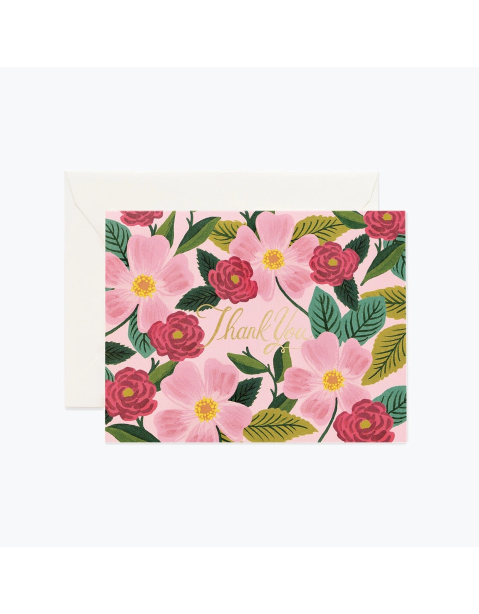 Rifle Paper Co. Rose Garden Thank You A2 Boxed Set of 8 Cards