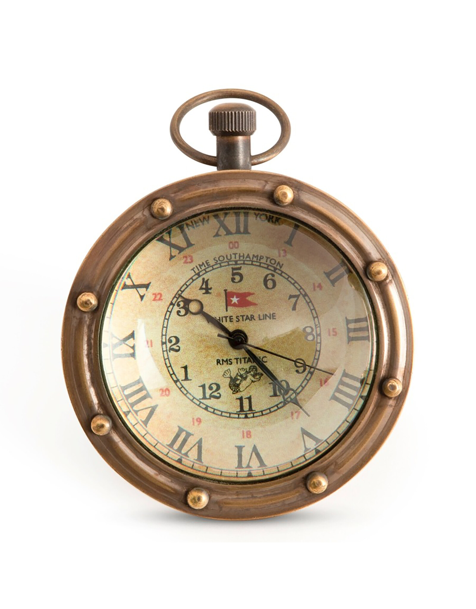 Authentic Models Porthole Eye of Time Bronze