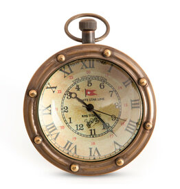 Authentic Models Porthole Eye of Time Bronze