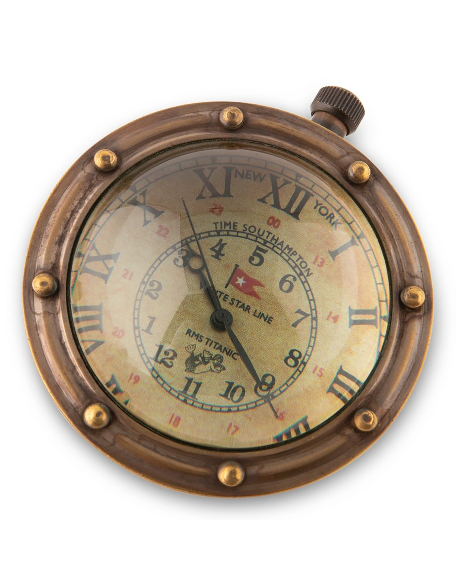 Authentic Models Porthole Eye of Time Bronze