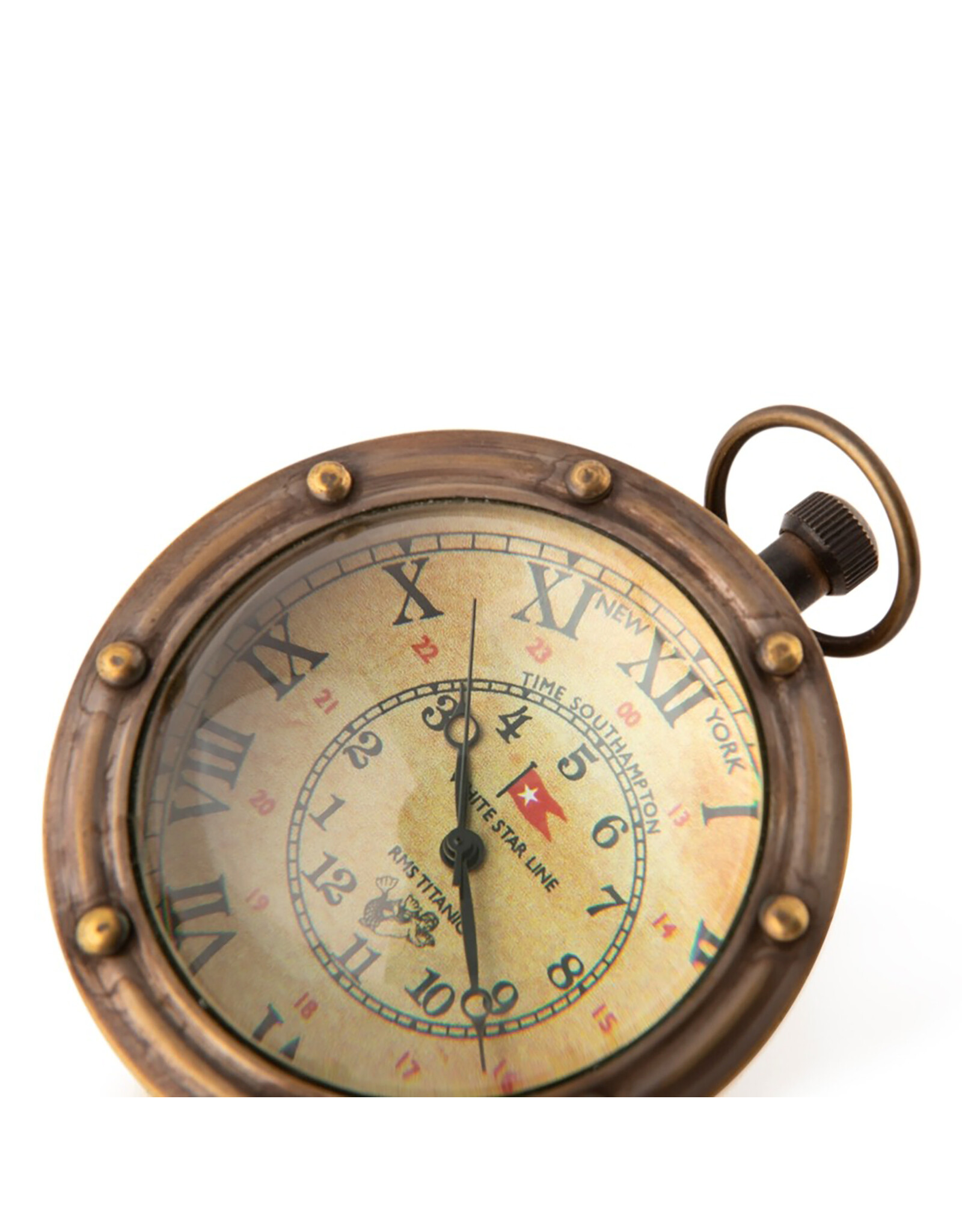 Authentic Models Porthole Eye of Time Bronze