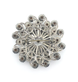Medium Rhinestone Snowflake Brooch 21732