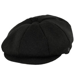 Jaxon Hats, Inc. XL Harlem Wool Blend Newsboy Cap
