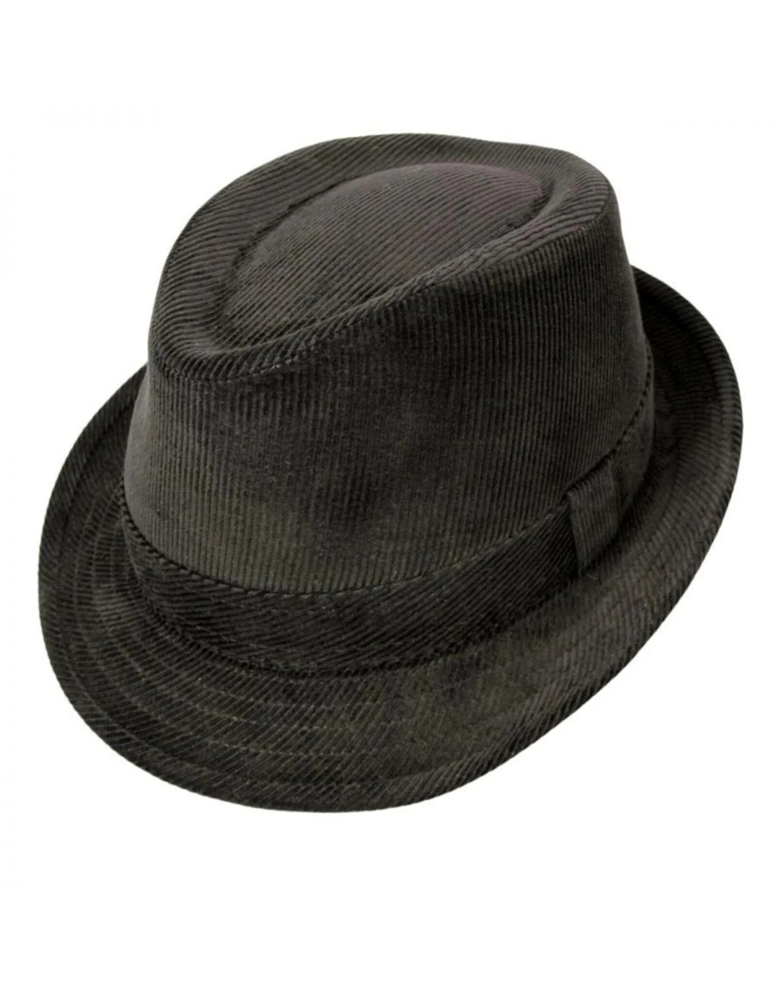 Jaxon Hats, Inc. Lg Corduroy C-Crown Trilby Fedora Hat