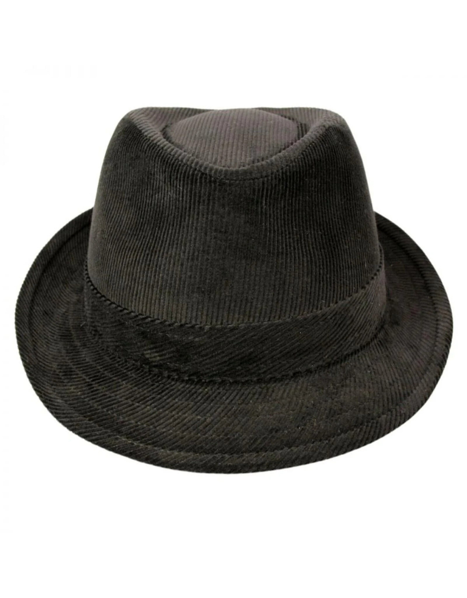 Jaxon Hats, Inc. Lg Corduroy C-Crown Trilby Fedora Hat