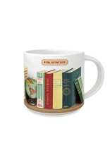 Cavallini Papers & Co. Library Books Ceramic Mug