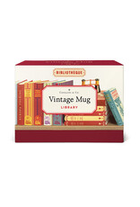 Cavallini Papers & Co. Library Books Ceramic Mug
