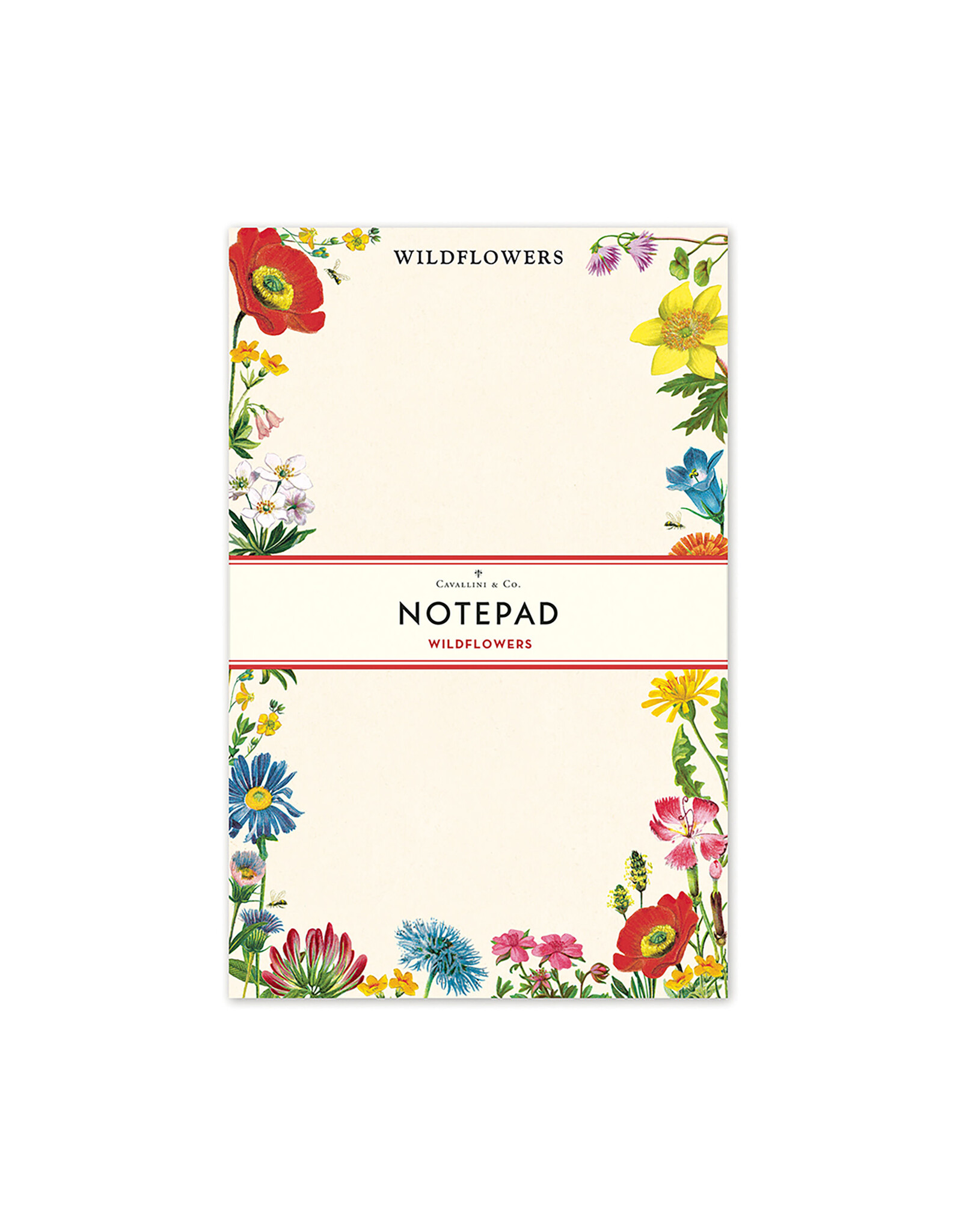 Cavallini Papers & Co. Wildflowers Notepad