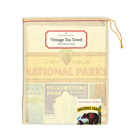 Cavallini Papers & Co. National Parks Tea Towel