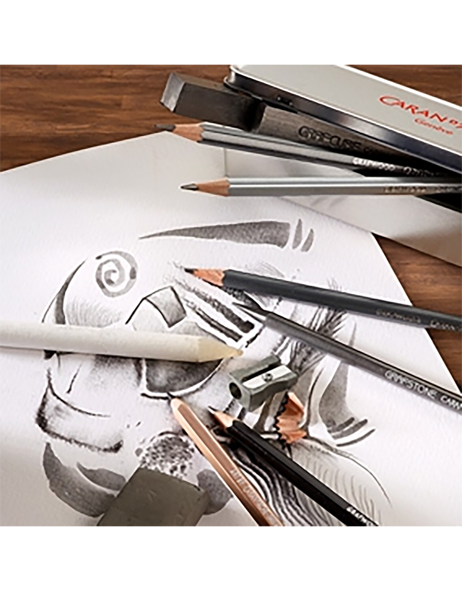 Caran d'Ache Sketching Set 11 Tools Graphite Line