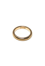 Milor Hollow 14K Rose Gold Band
