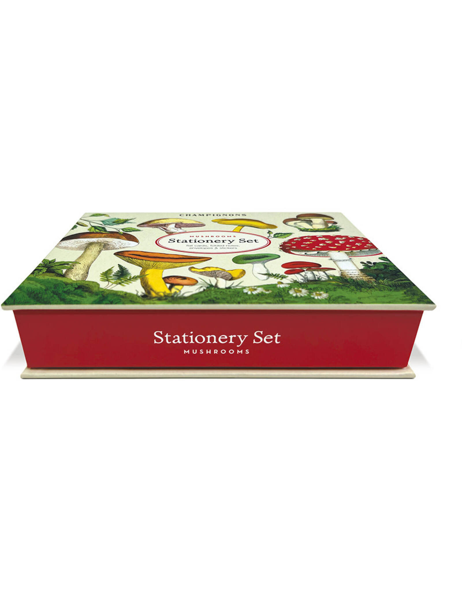 Cavallini Papers & Co. Mushrooms Stationery Set