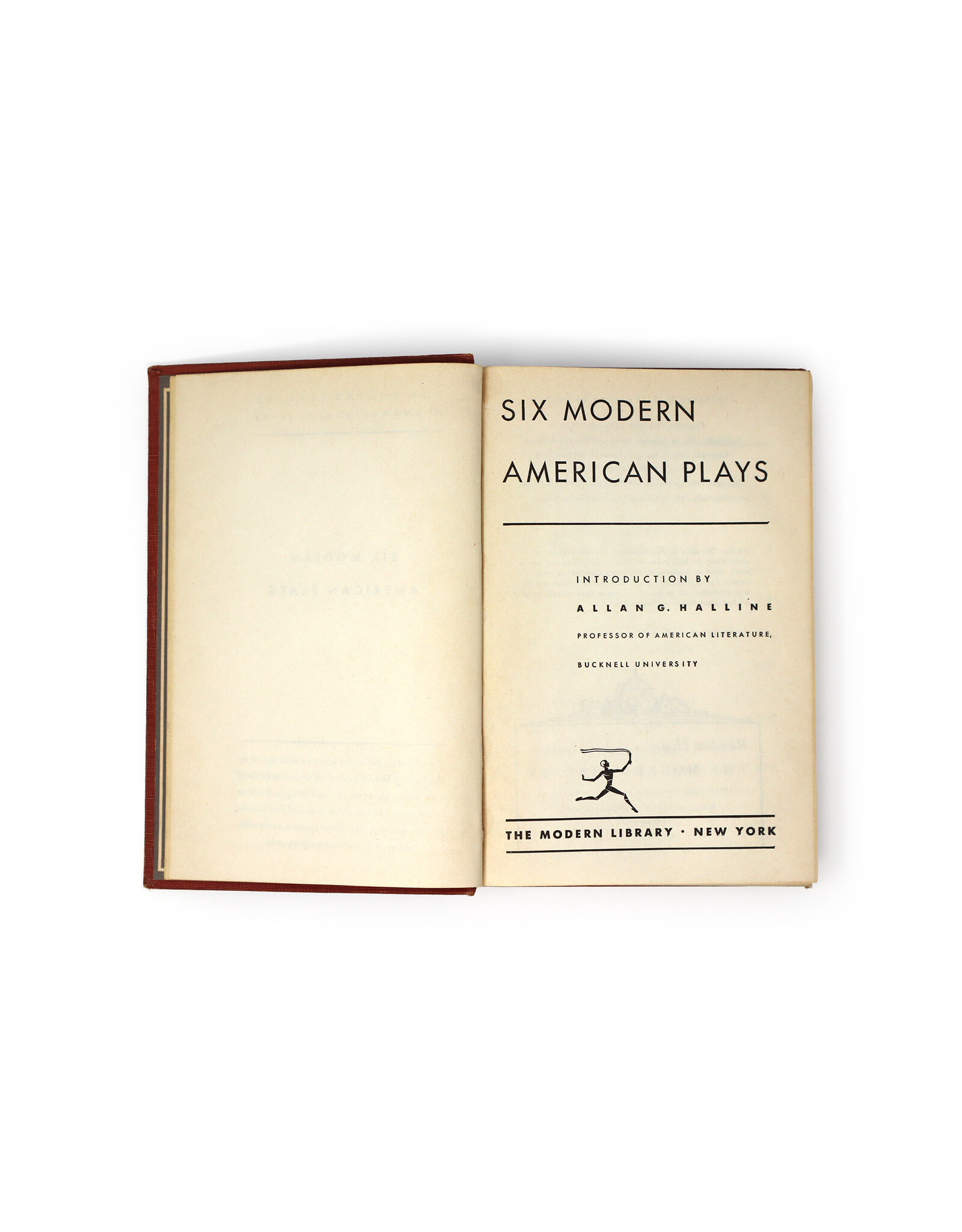 Random House Six Modern American Plays Vintage Modern Library No.276 (276.1)