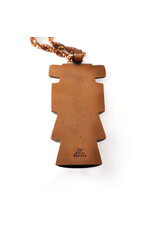 Bell Trading Post Midcentury Large Copper Hopi-Style Figurine Pendant on Copper Chain
