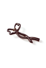 Large Ruffled Bow Taxco Heavy Hollow Sterling Brooch