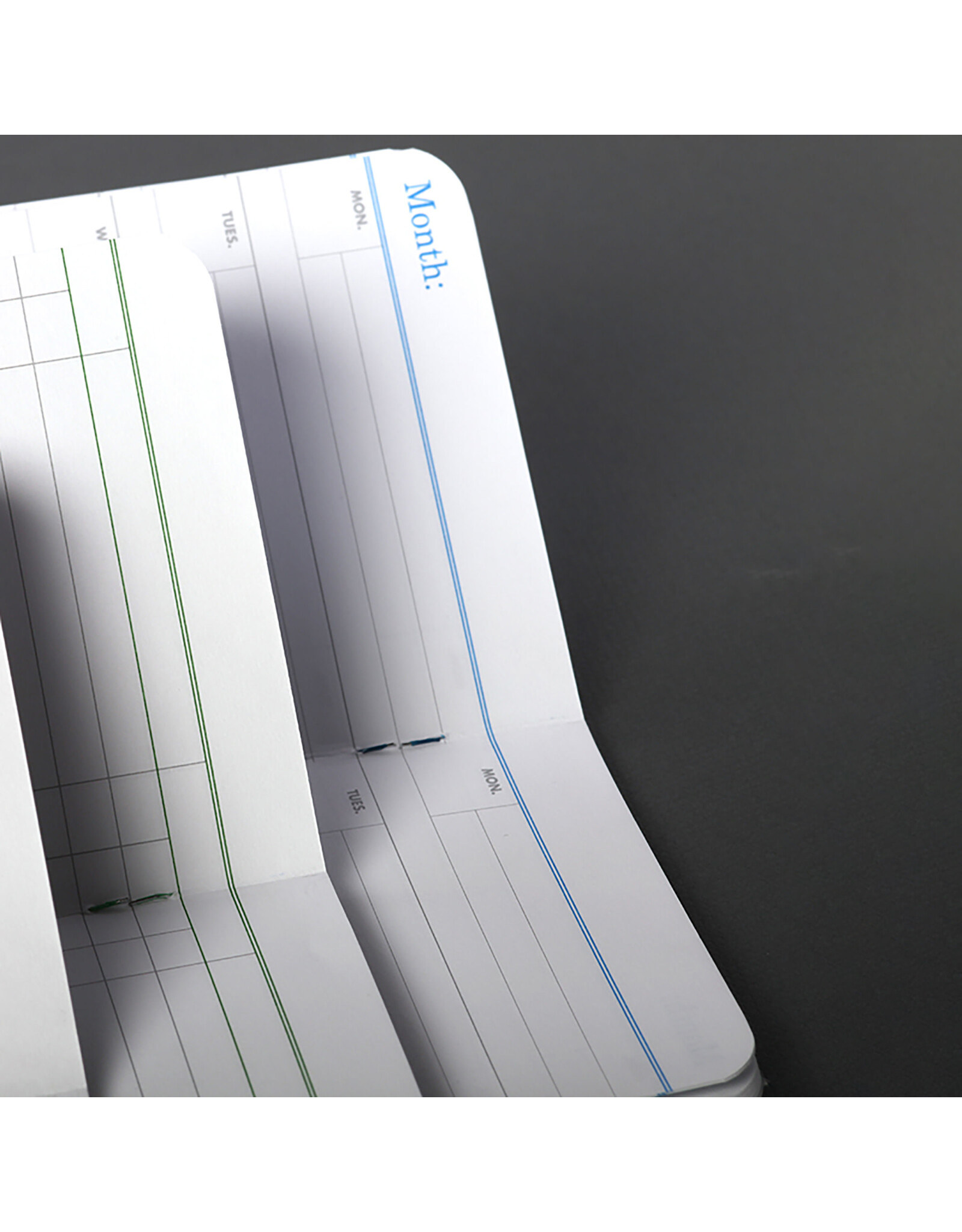 Field Notes Brand Index: Ledger & Date Book 2-Pack Blue Logo Summer 2024 Quarterly Edition