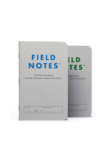 Field Notes Brand Index: Ledger & Date Book 2-Pack Blue Logo Summer 2024 Quarterly Edition
