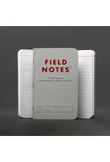 Field Notes Brand Log Book 2-Pack Red Logo Summer 2024 Quarterly Edition